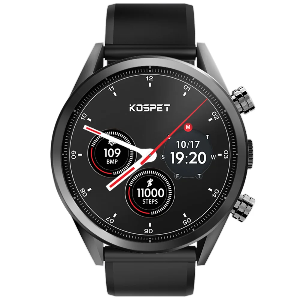 Смарт-часы Kospet Hope 4G Android 7 1 четырёхъядерный 3 ГГц ГБ 32 8.0MP камера BT V4.0 IP67