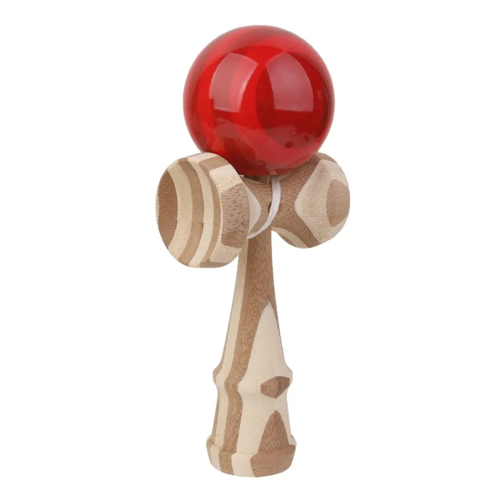 2 шт. бамбук Kendama японская традиционная игра баланс развития Развивающие игрушки