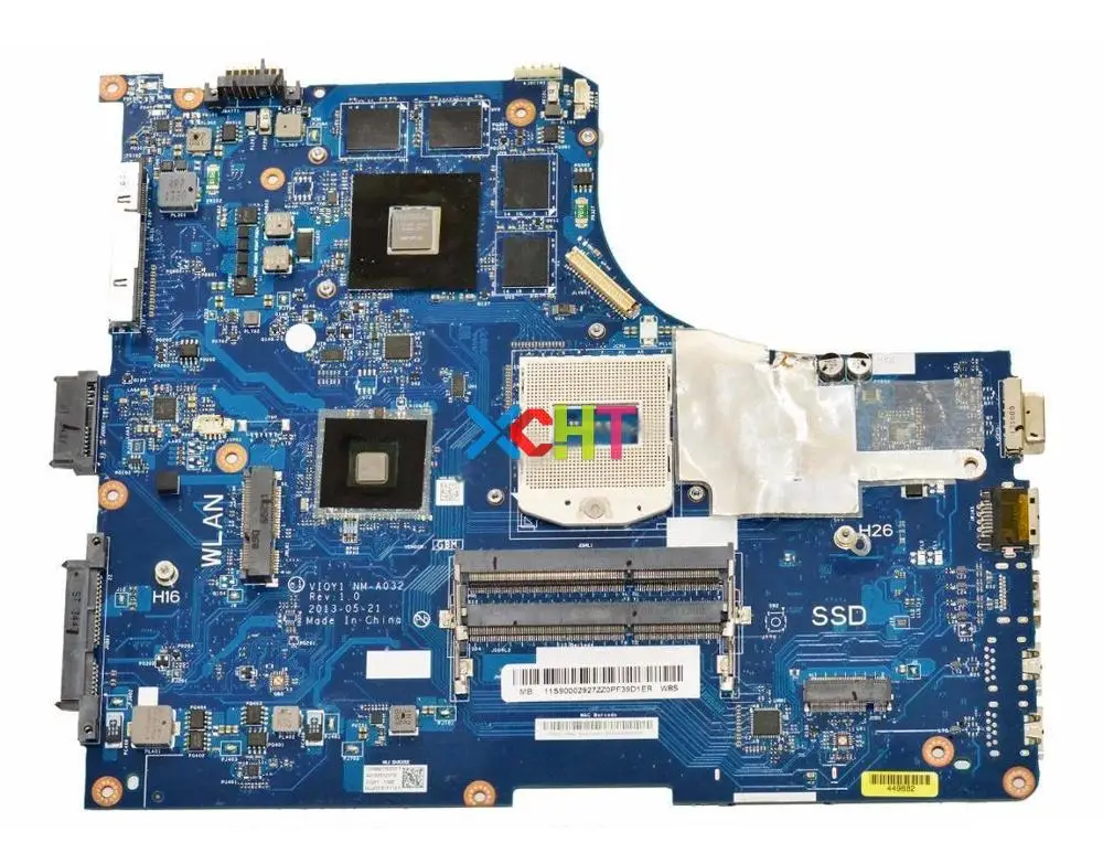 FRU: 90003641 PGA947 VIQY1 NM-A032 GT755M/2 Гб Поддержка 1920*1080 Для lenovo Ideapad Y510P тетрадь Материнская