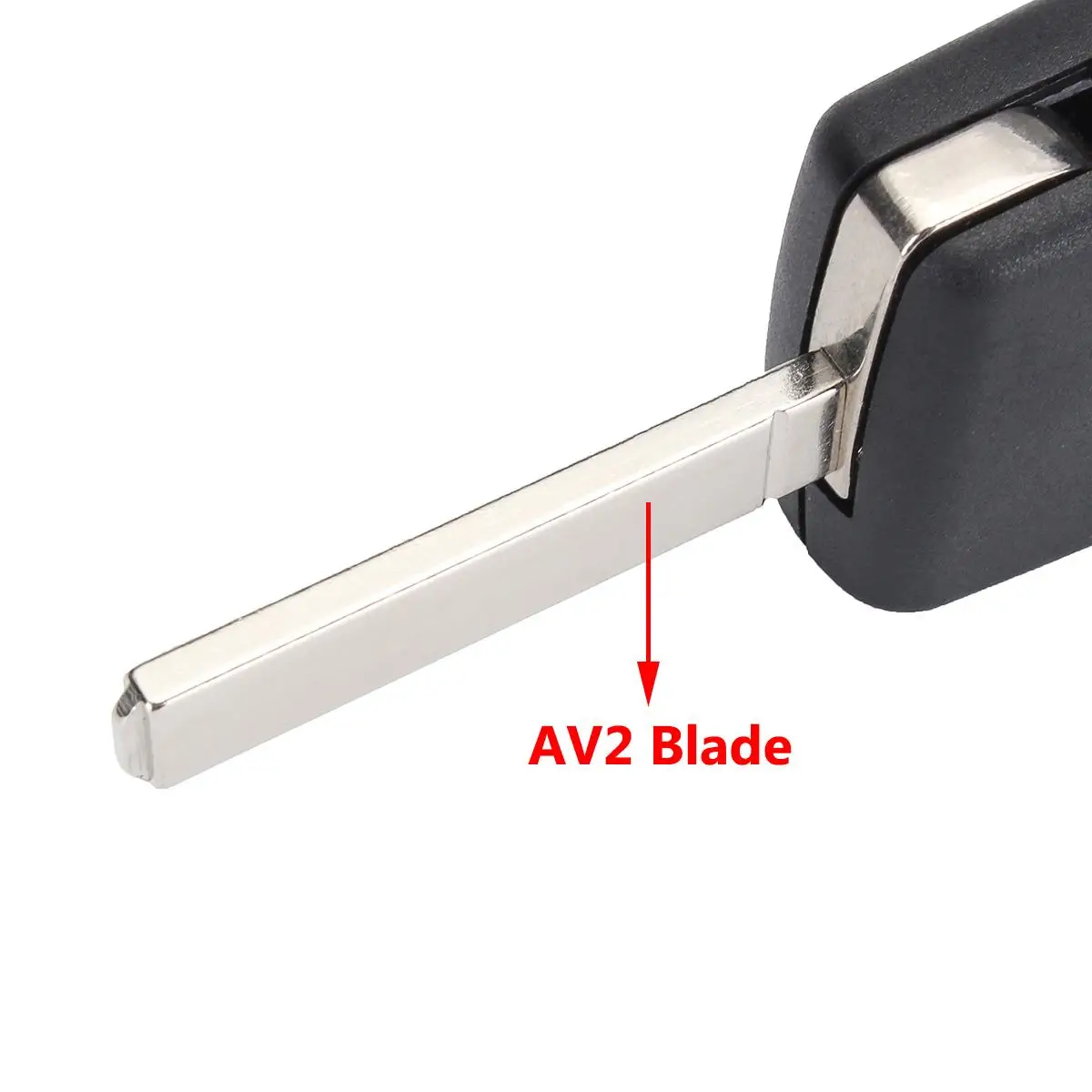 3 кнопочный Автомобильный Дистанционный флип-ключ Fob для ремонта Va2 Blade Peugeot 207 407 307