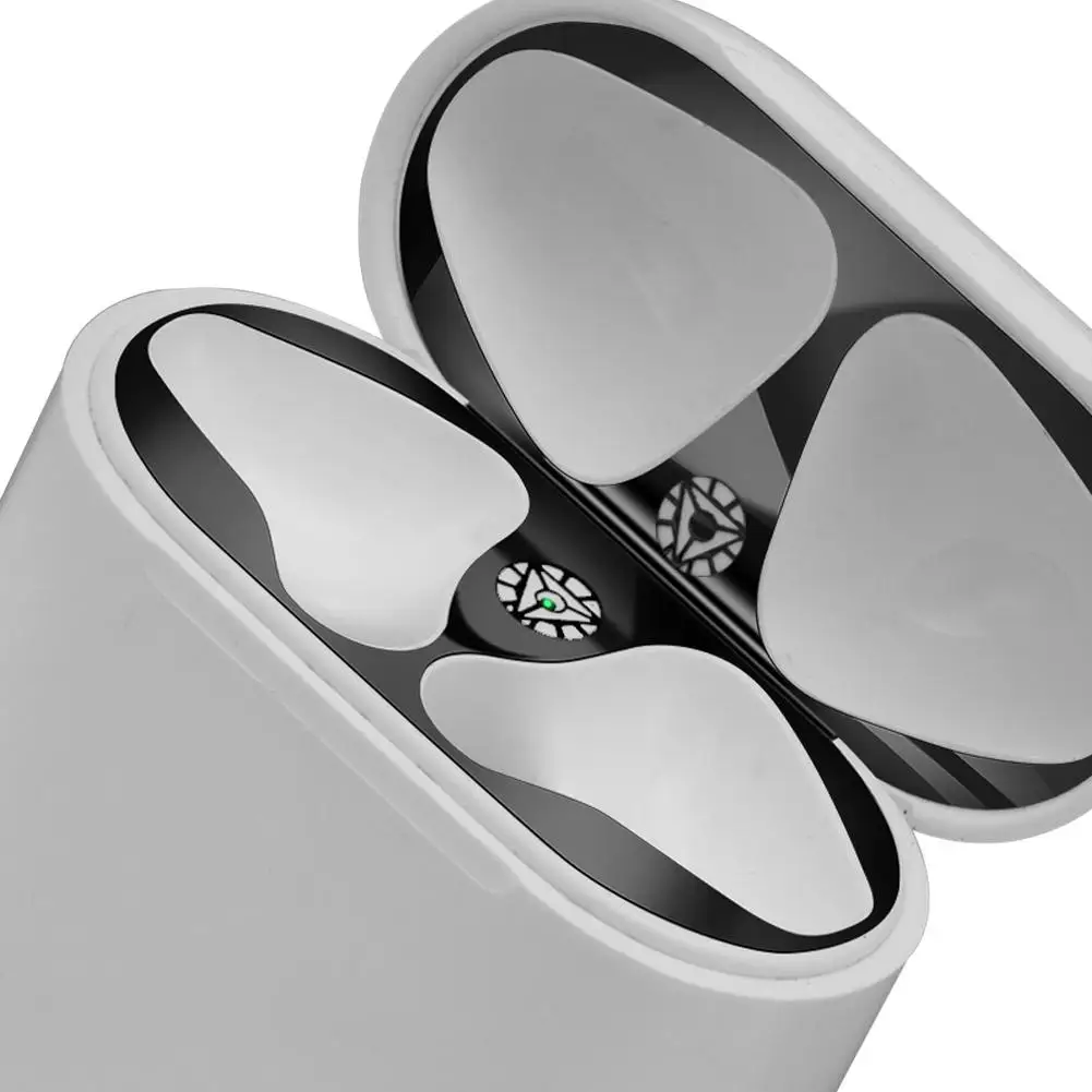 Лидер продаж Беспроводной Bluetooth гарнитура Стикеры для Airpods чехол Защитная крышка