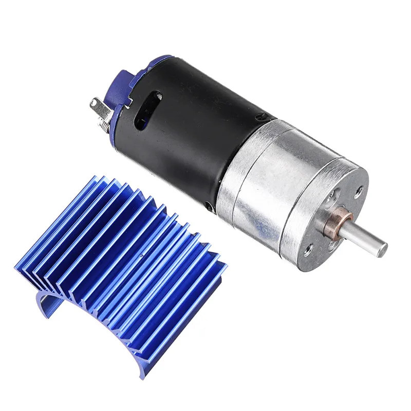 Металлический Редуктор 370 для WPL B16 B24 B36 C24 4WD 6WD RC 1 шт.|Детали и аксессуары| |
