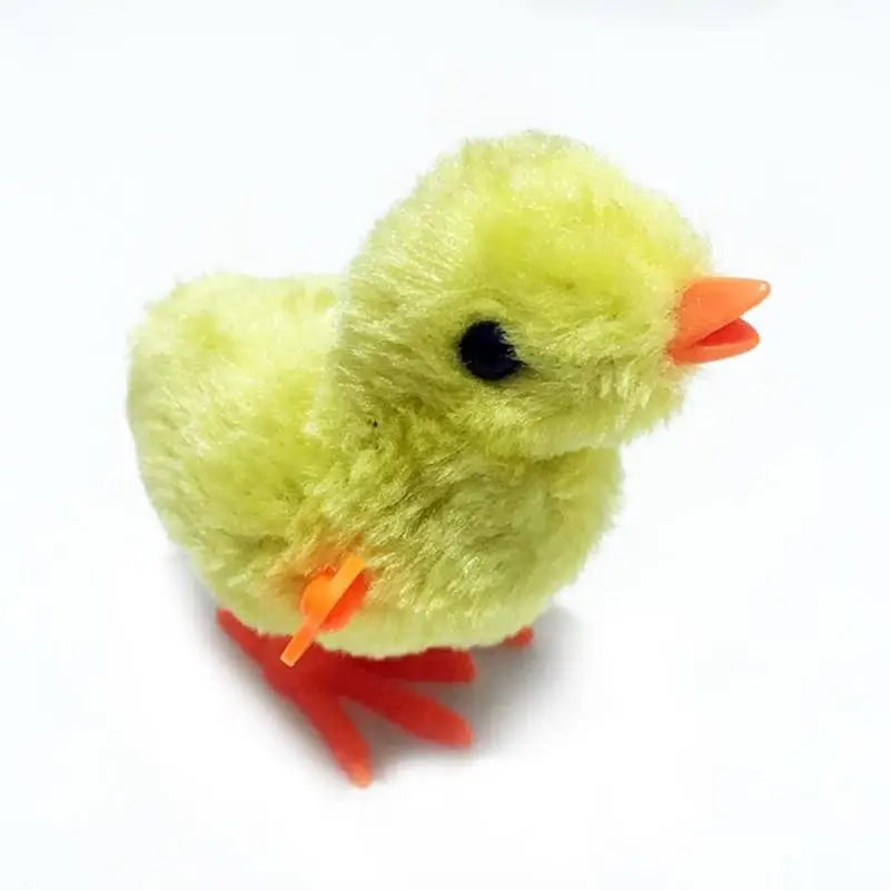 

Cute Easter Chicken Puzzle Toy Winding Chain Plush Toy April Fools Day Gift Montessori Wind Up Toys for Children's Day Gifts