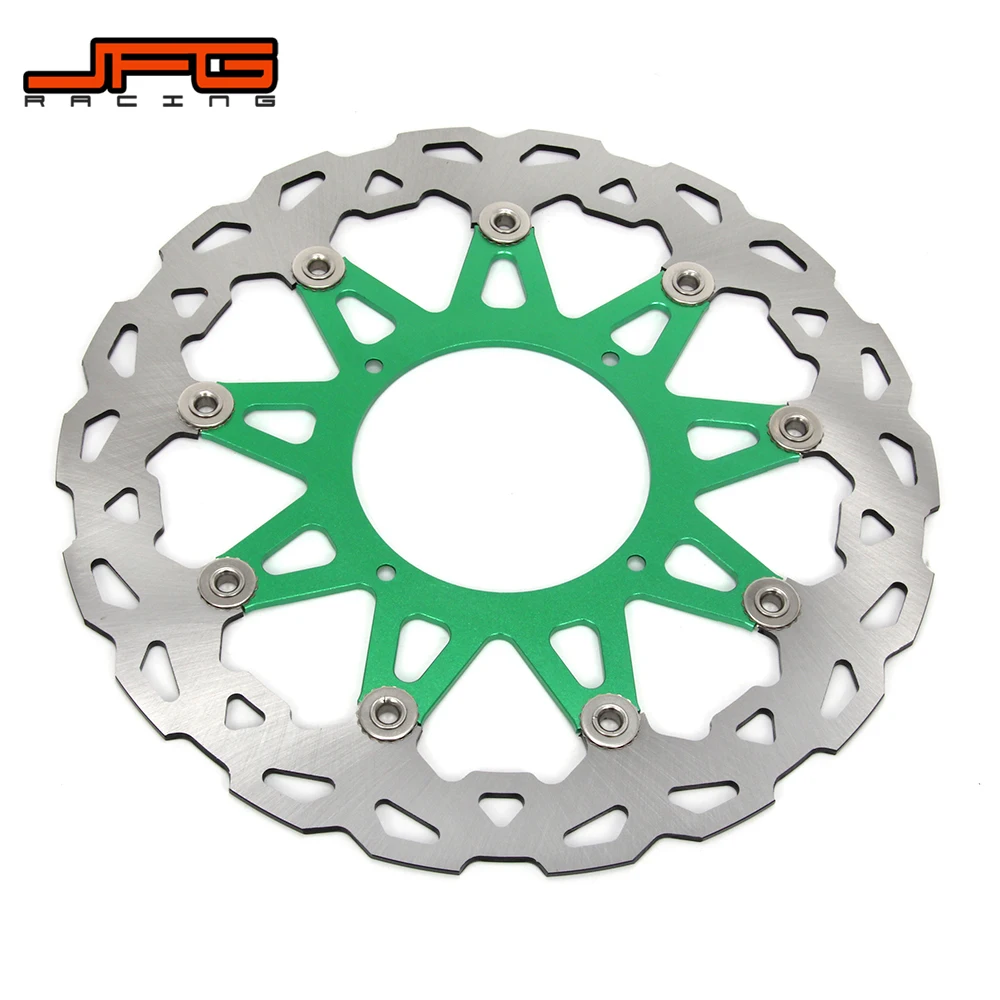 Плавающий тормозной диск Motocross 320 мм для KAWASAKI KX125 KX250 2006 2008 KX250F KX450F 2015 KLX450R 2007