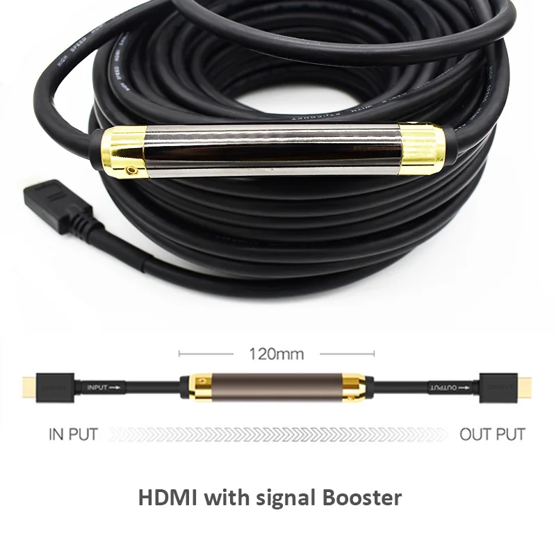 

Кабель HDMI ult-best UHD 4K 1080P HDMI 2,0 HDR HDCP 10 м 15 м 20 м 25 м с усилителем чипсета для инженерного наружного отображения