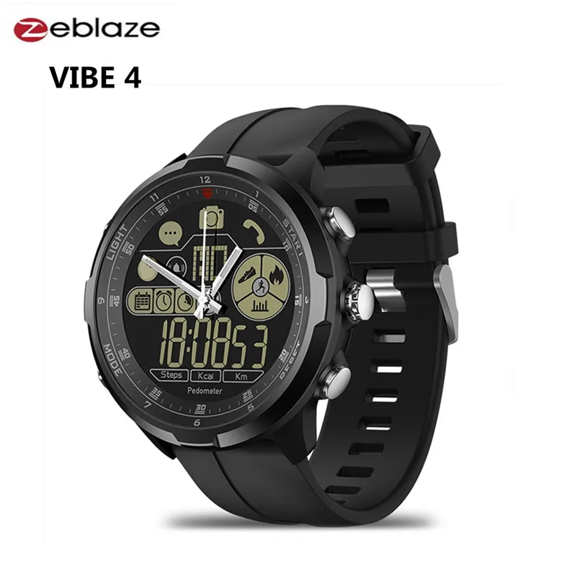 Zeblaze Vibe 4 HYBRID Smartwatch Спорт IP68 50 м Водонепроницаемый часы 33 месяца ожидания Bluetooth4.0