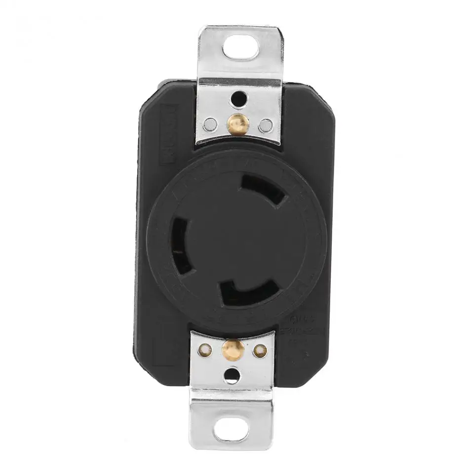3 отверстие гнездо для розетки NEMA L6 30R 30A 250В запирающая электрическая розетка