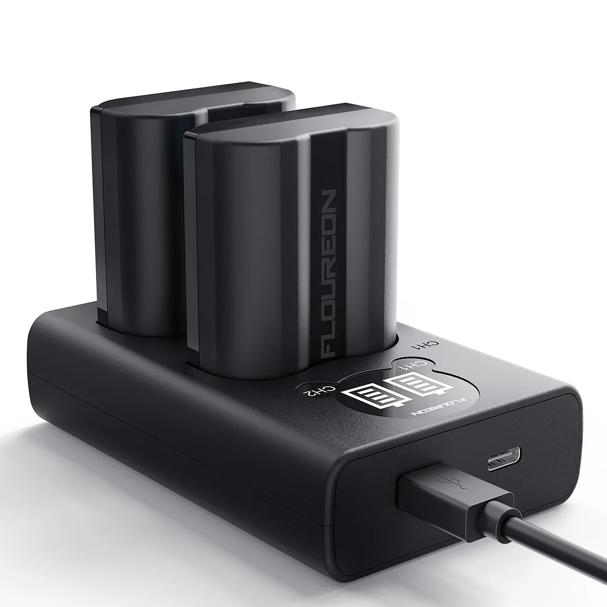 Floureon ENEL15 7 4 V 2100 мА/ч Камера батареи Зарядное устройство набор для Nikon D7000 D7100 D7200 D7500