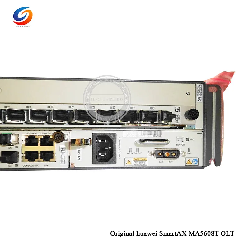 19 дюймов Oiginal New Hua wei OLT MA5608T GPON с 1 * MCUD1 + MPWD AC GPFD 16 портов C SFP модулем|Оптоволоконное