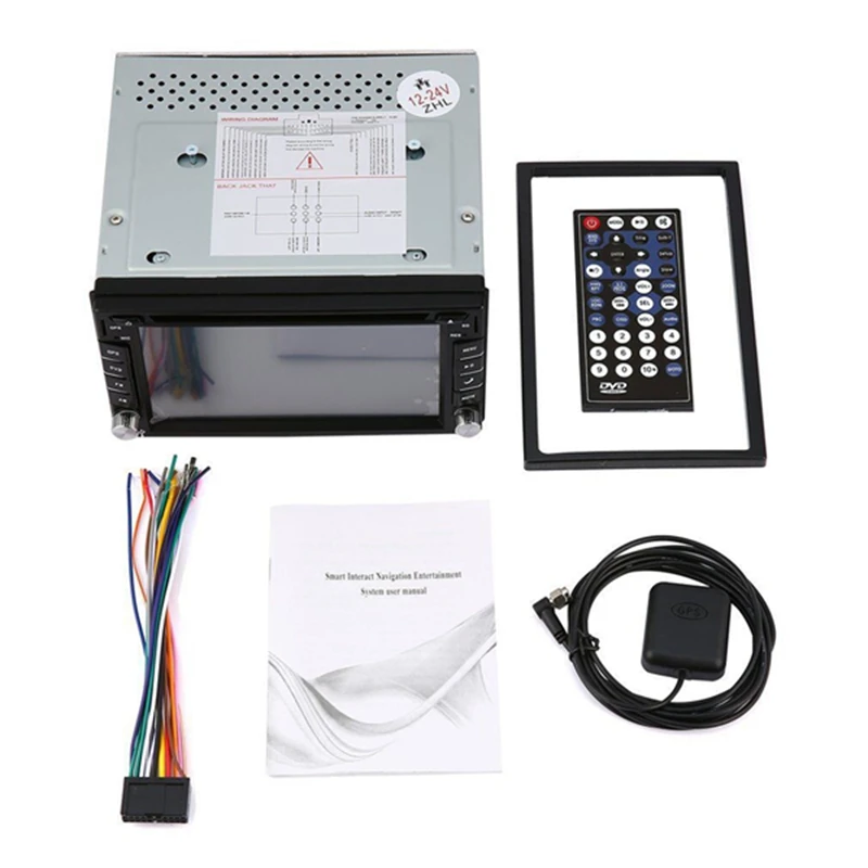 Универсальное автомобильное радио двойной 2 Din Автомобильный dvd-плеер gps