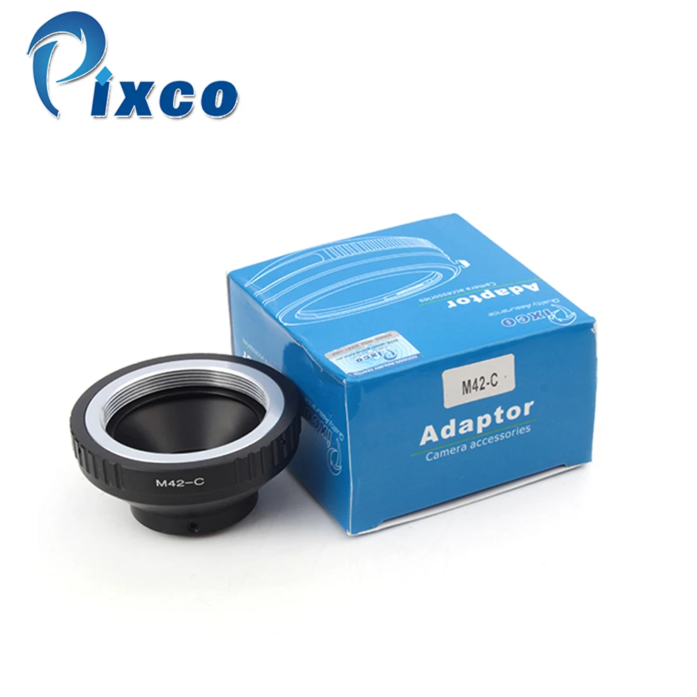 Адаптер для объектива Pixco M42 камеры с креплением на C образный разъем подходит