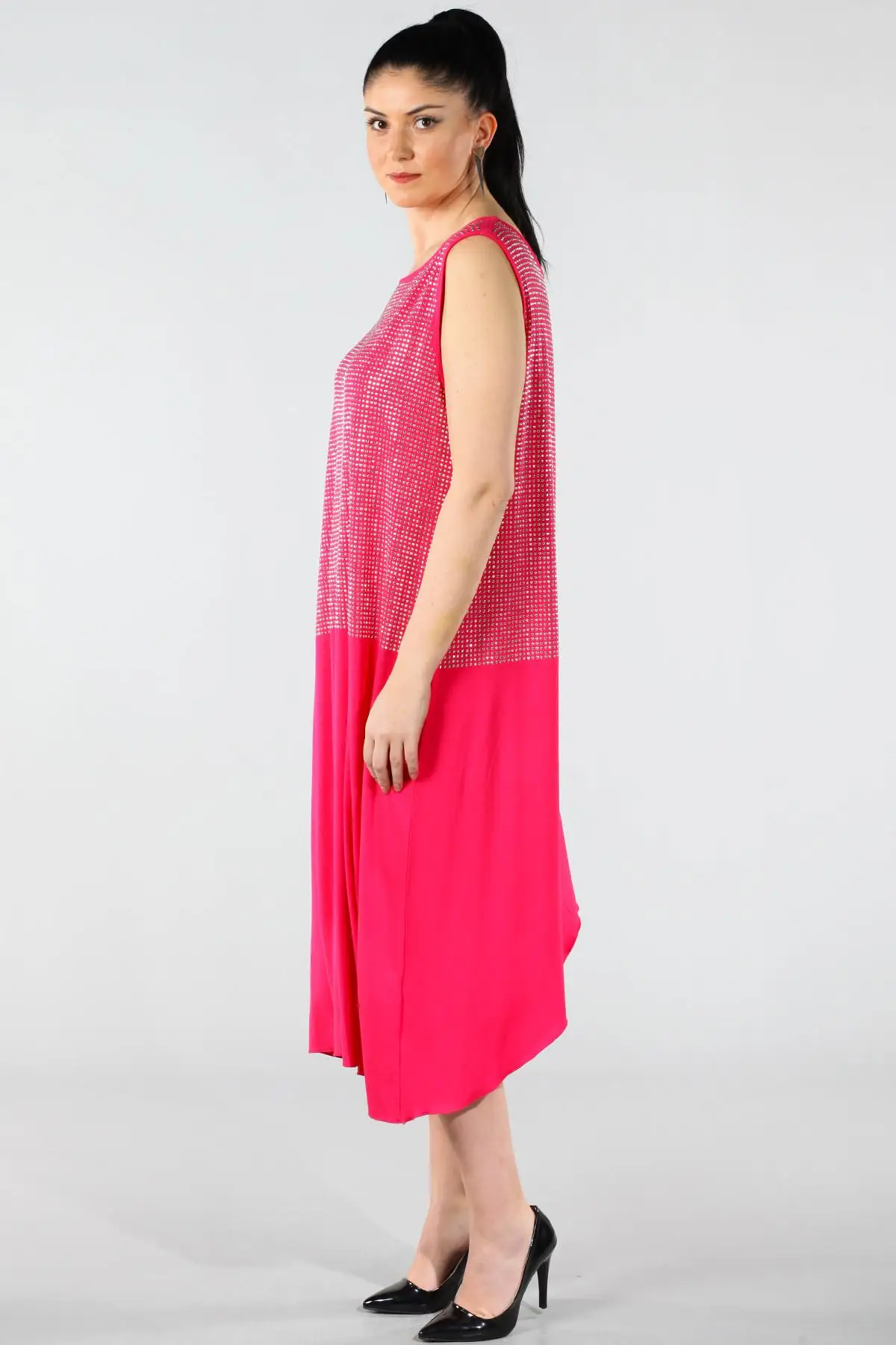 Sans Textile платье цвета фуксии 65N9675|Женские платья| |