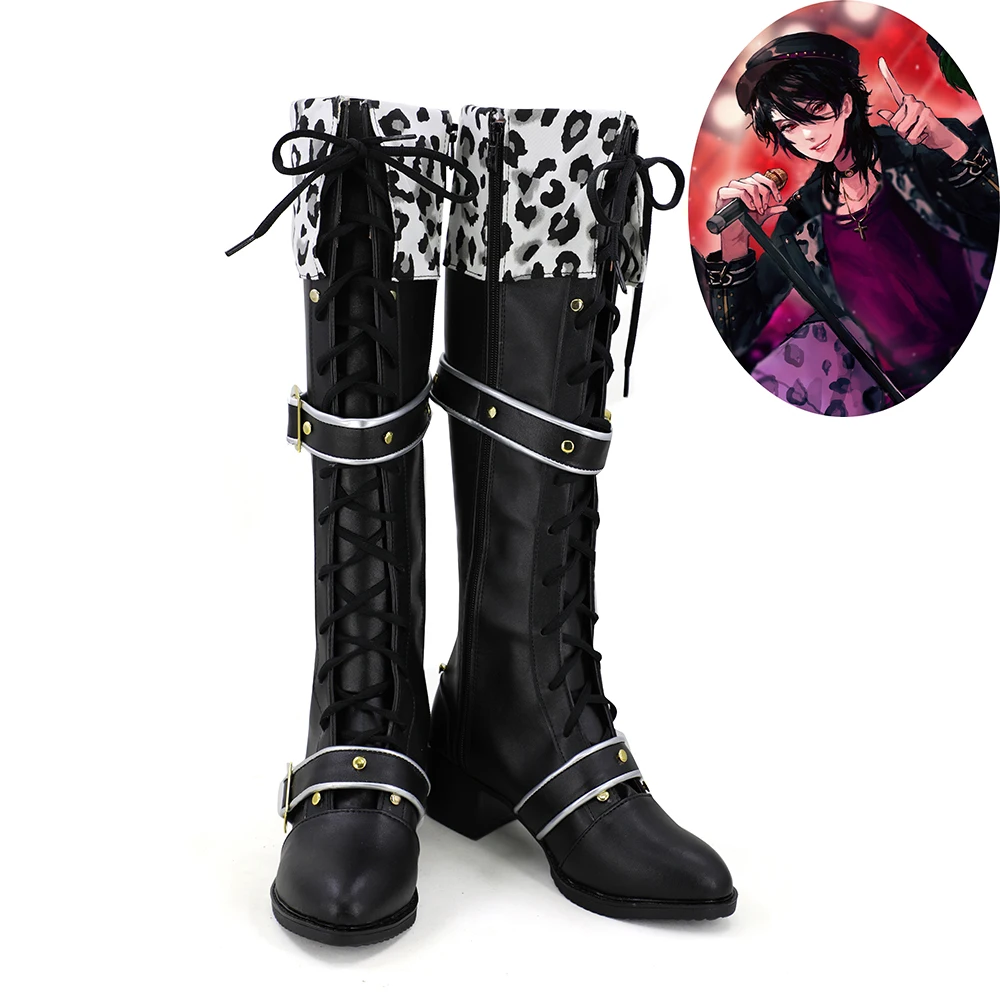 

Ensemble stars Hasumi Keito Sakuma Rei Cosplay Shoes Men Boots