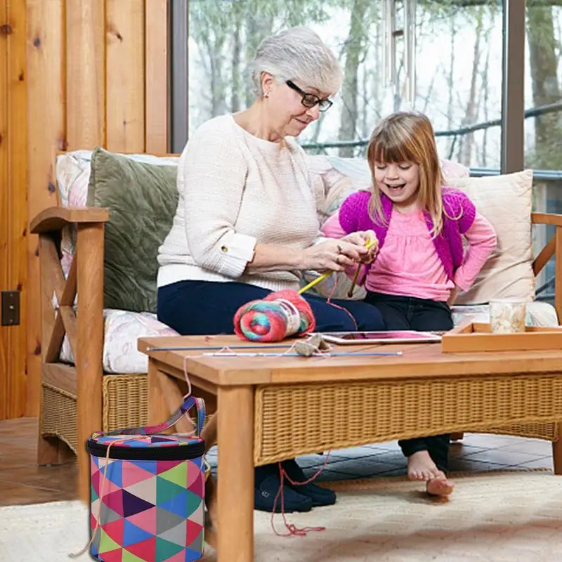 Швейные аксессуары для дома сумка ежедневного хранения шерстяная пряжа вязание