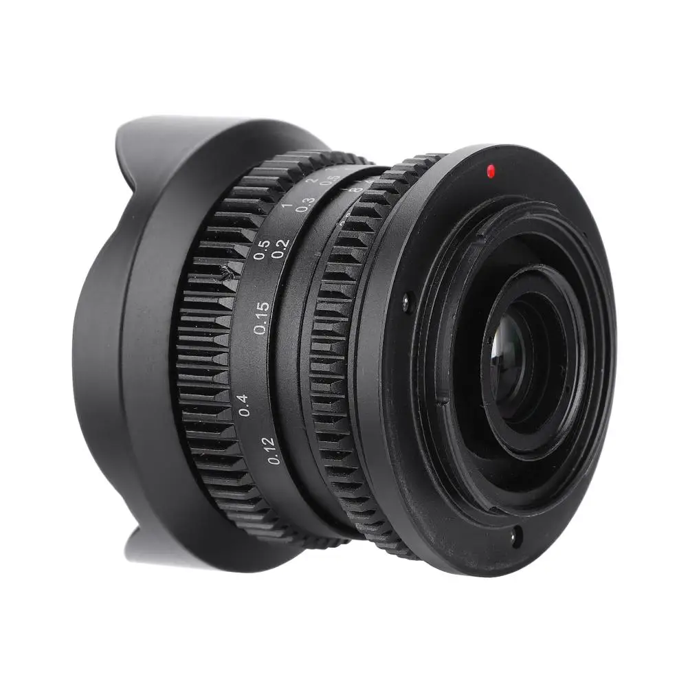 8 мм F2.8 Крепление объектива APS-C широкоугольный фиксированный фокус MF объектив