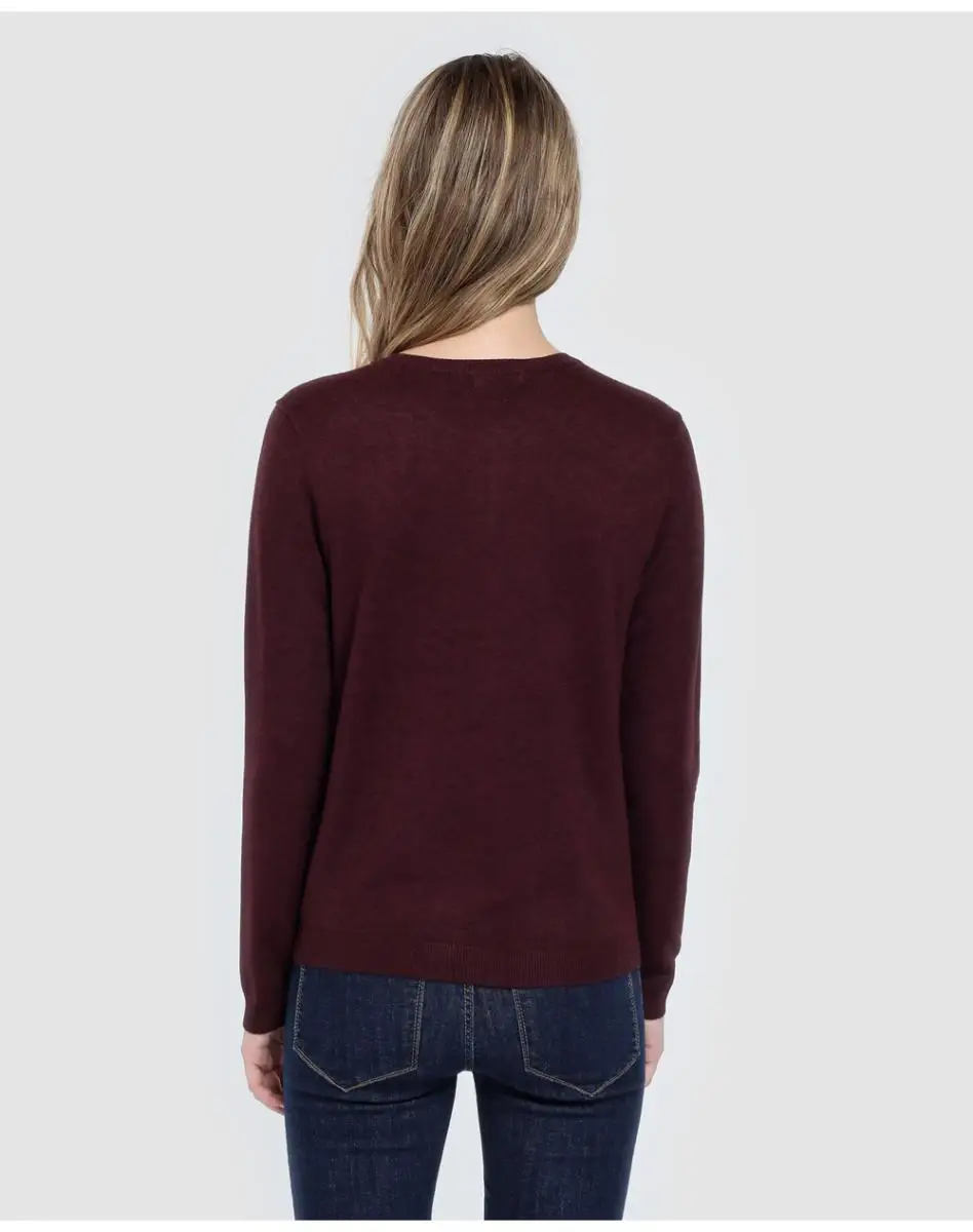 Вязаный кардиган для женщин легко носить с круглым вырезом | Женская одежда