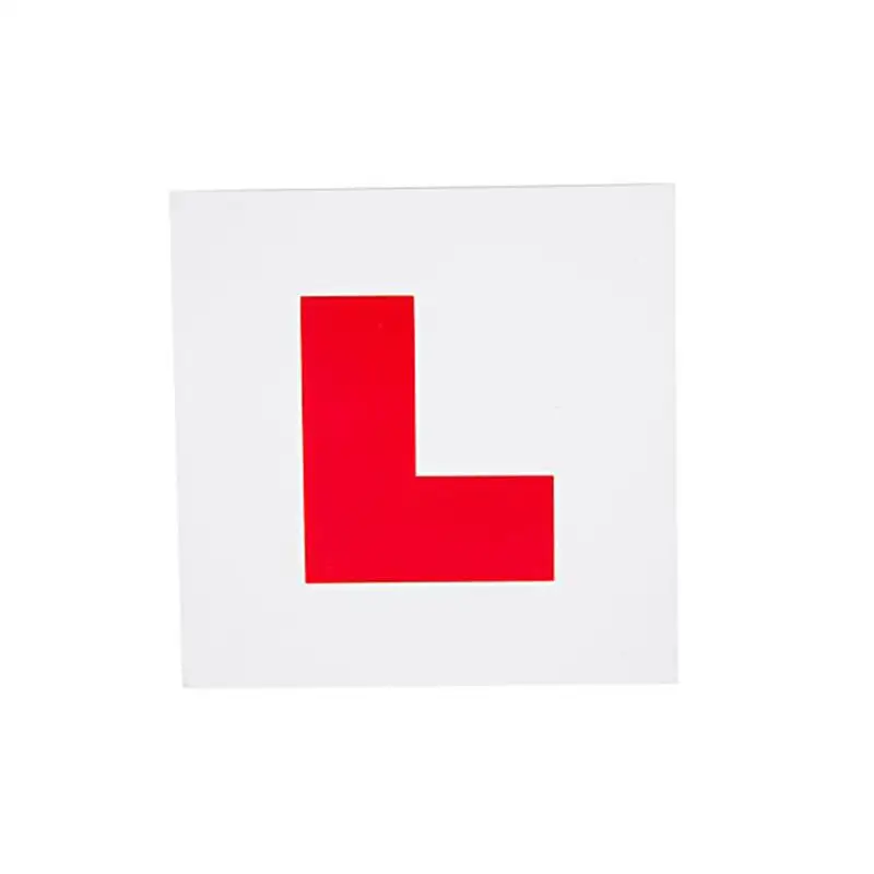2 шт. магнитные Learner L пластины наклейка для мотоцикла автомобиля Авто наклейки