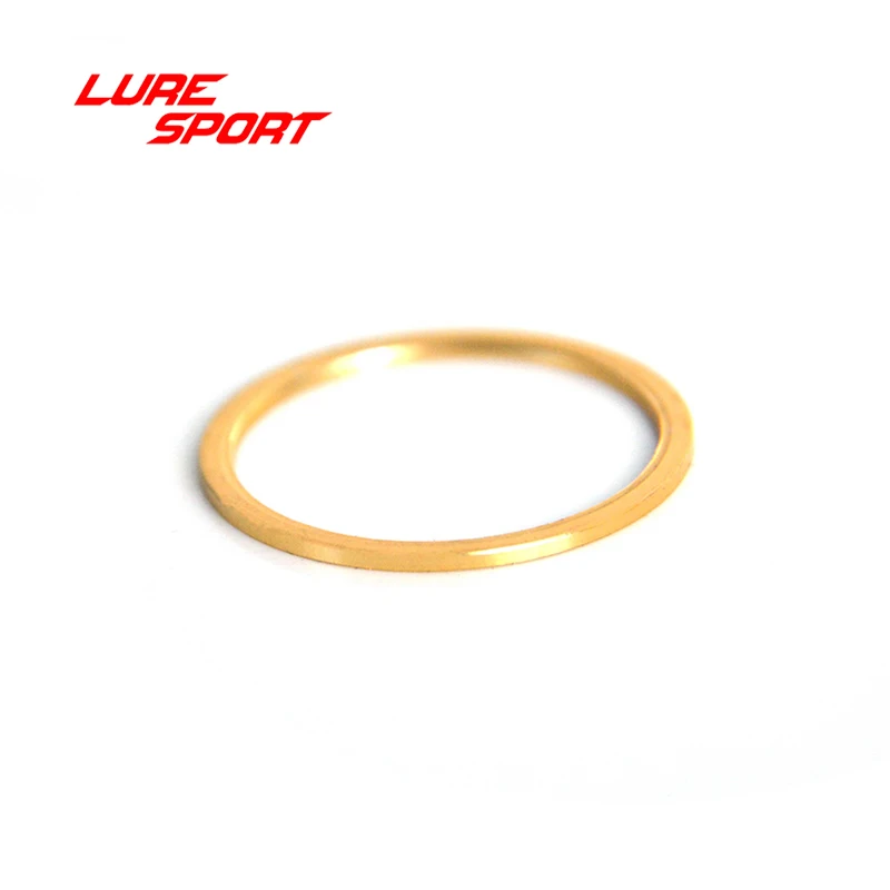 LURESPORT 12 шт. Алюминиевая Обшивка кольца для проверки ветра H 1 мм удочка ремонта