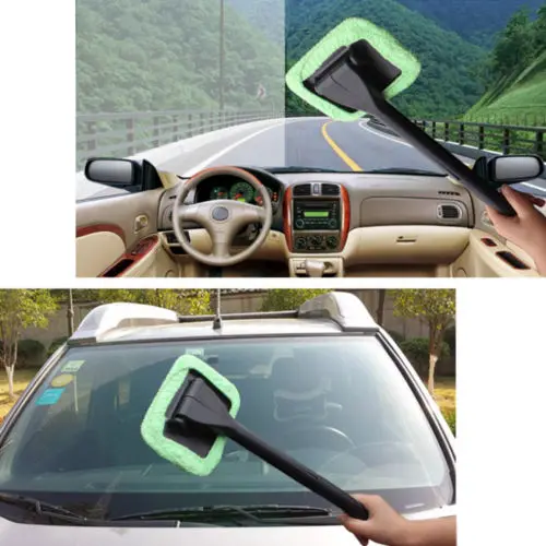 

Microfiber Windshield Clean Shine Car Auto Wiper Cleaner Glass Window Brush Tool