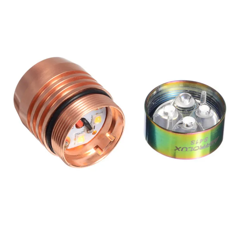 Налобный фонарь Astrolux S41S новый цветной налобный из нержавеющей стали A6 1600LM Nichia