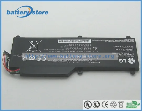 Подлинная батарея LBH122SE для ультрабуков LG U460 U560 G.AH5SK K.AH5DK M.AFB5L 7 6 V 6400 mAh 48 64 W