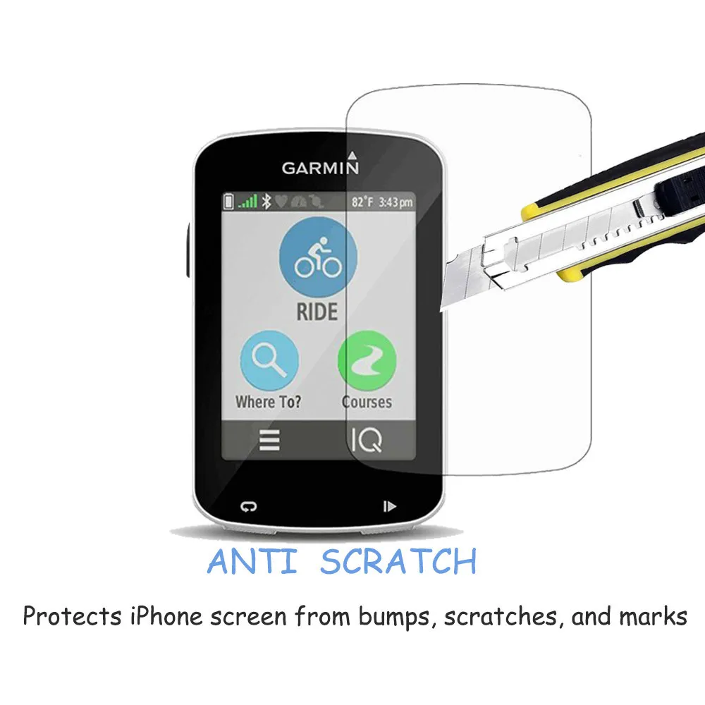 Закаленное стекло для экрана Garmin Edge 820 0 3 мм 2.5D 9H ультратонкая защита от отпечатков пальцев пленка GPS|Защитные