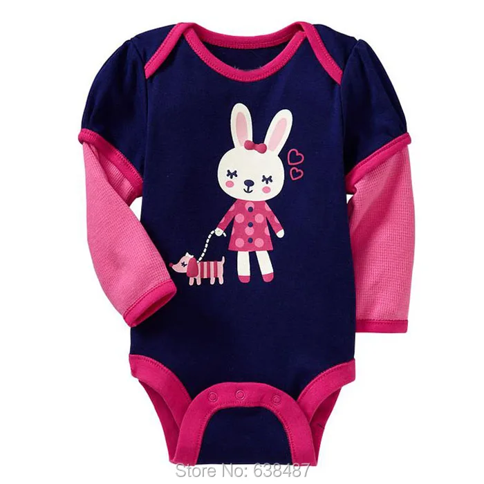 

New 2019 High Quality CottonNewborn Baby Girl Clothing Clothes Jumpsuit Creepers Bodysuits Branded Bebe Baby Girls Bodysuits