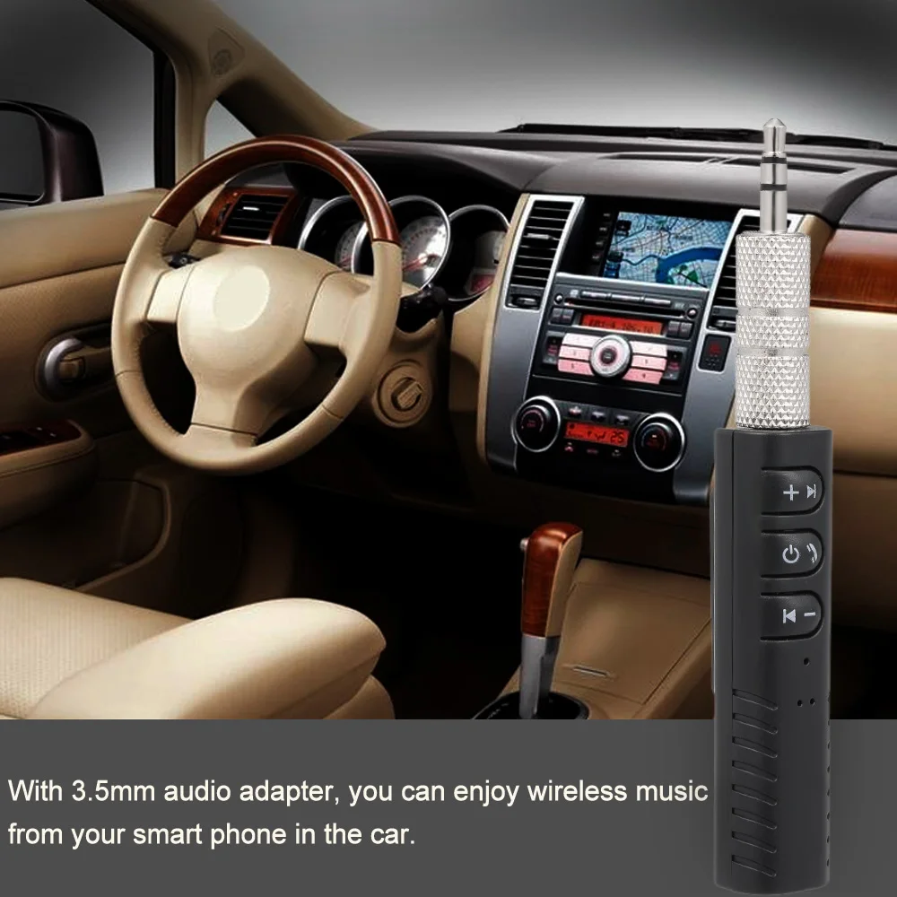 Мини Bluetooth аудио приемник адаптер передатчик 3 5 мм разъем автомобильный комплект