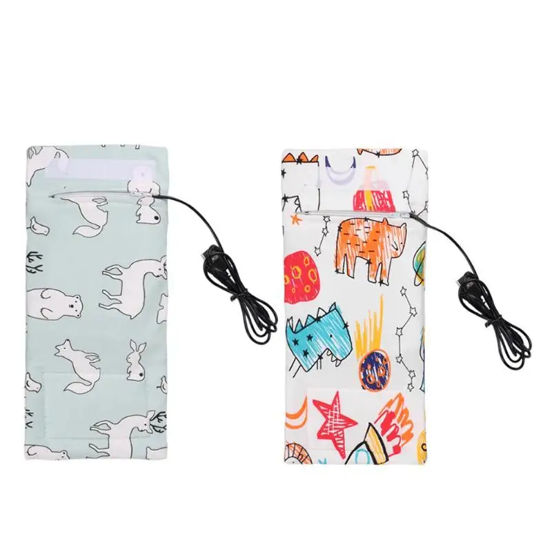 USB Грелка переносная дорожная чашка подогреватель для детской бутылки открытый