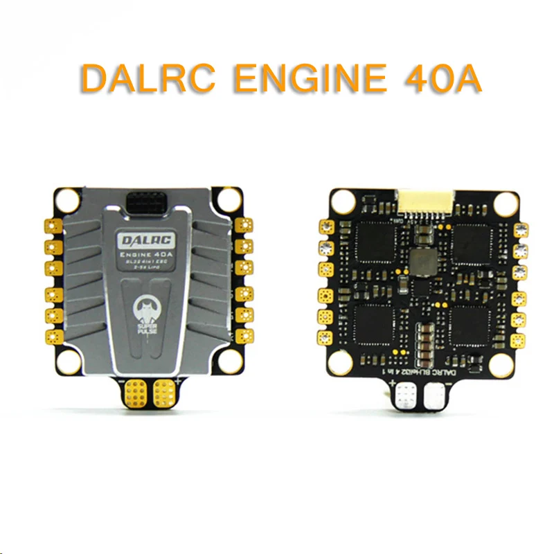 Двигатель DALRC Pro 40A 3 5S Blheli_32 4 в 1 бесщеточный ESC DSHOT1200 Ready w/ 5V 3A BEC обновленная версия