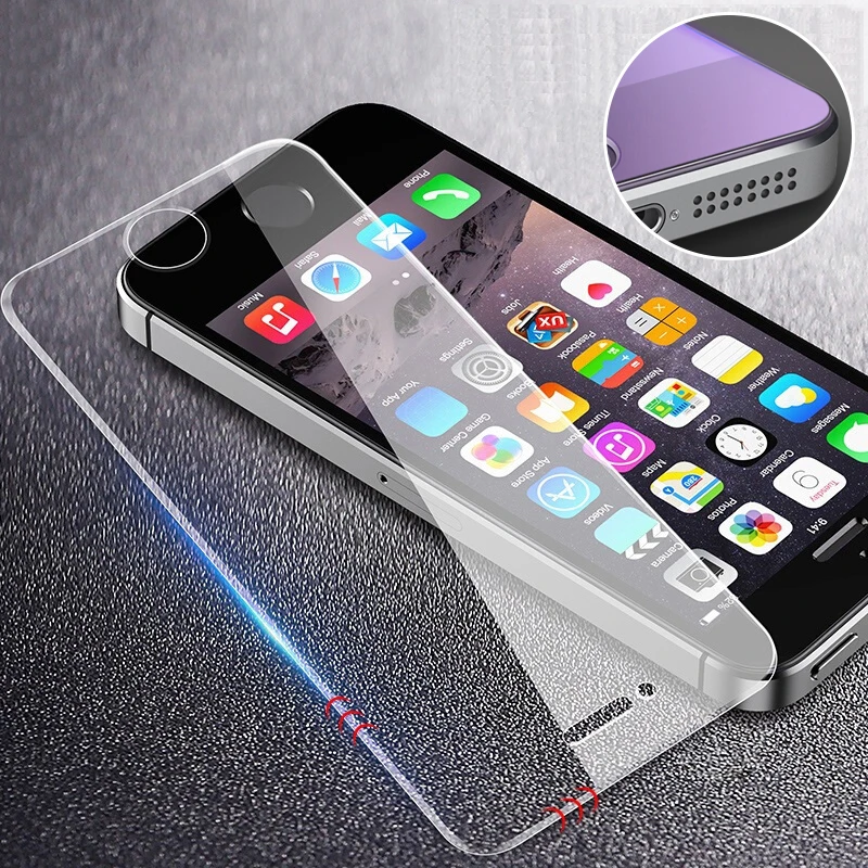 Закаленное стекло YIJIAMO для iPhone 5S 5 SE 5C защита экрана 9H от синего света защитная