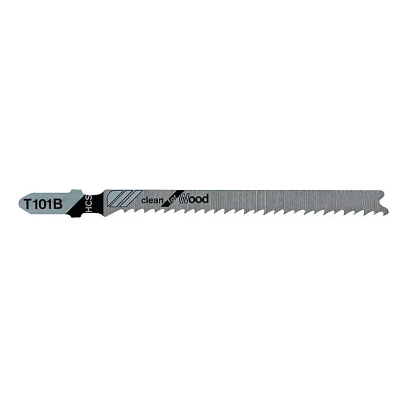 Набор из 5 " дюймов 10 TPI Т-хвостовик лобзиковые лезвия T101B для Bosch приборы для резьбы по дереву
