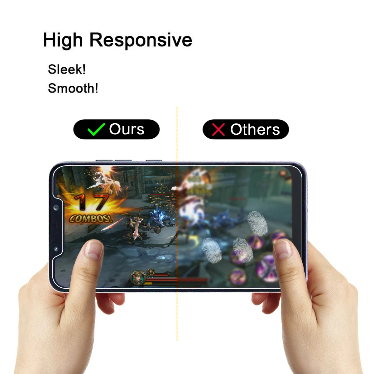 2 упаковки Защита экрана для Xiaomi Pocophone F1 закаленное стекло Защитная пленка Poco
