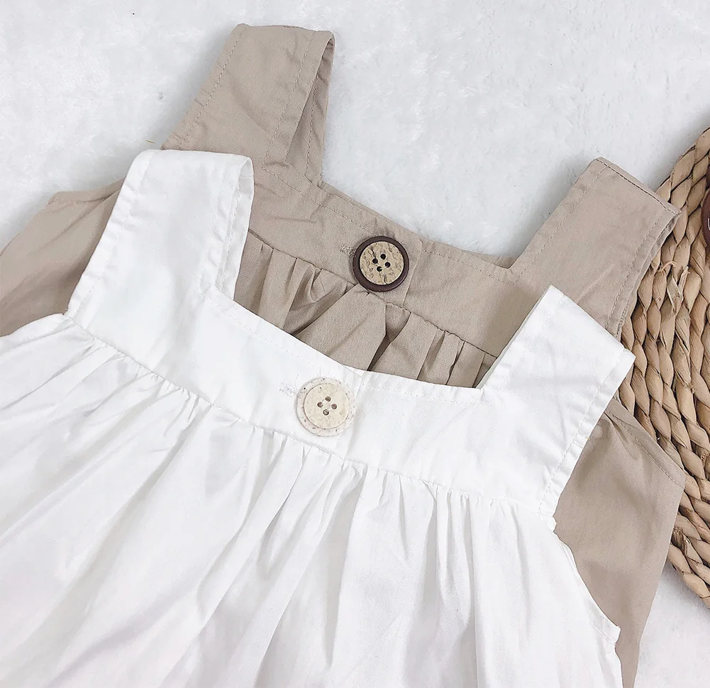 Летнее платье-пачка с цветочным рисунком для маленьких девочек Детские платья