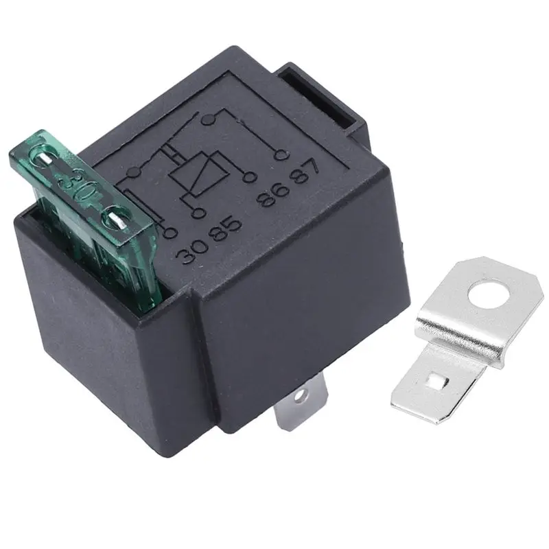Плавленого On/Off автомобильной плавленого реле 12 V 30A 4 контактный обычно открытым