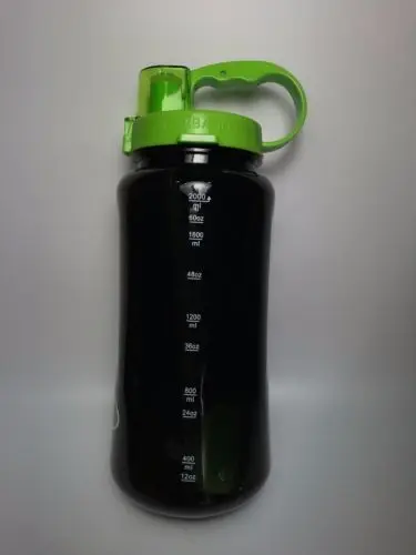 Спортивная бутылка Herbalife для воды 24 галона 64 унции из тритана пластиковая черная
