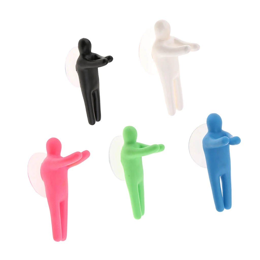 Suction Cup Hanging Kids Toothbrush Key Holder Hanger Hook &amp Bathroom Organizer Home Wall Decorative | Дом и сад