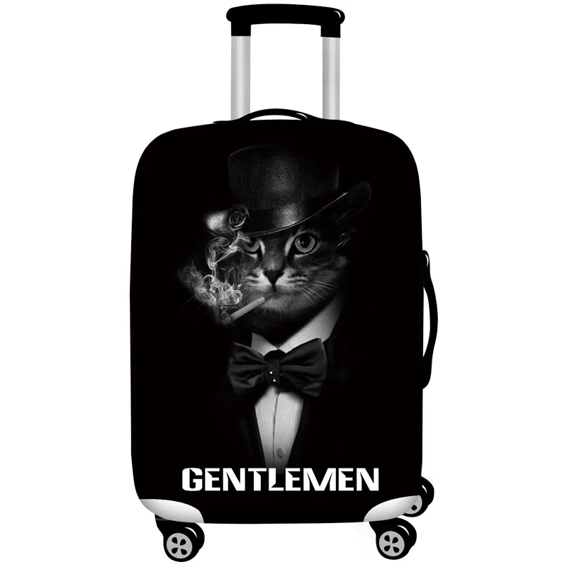 Cartoon Thicker City Luggage Protective Cover 19-32 Inch Trolley Suitcase Protect Dust Bag Case High Quality Travel Accessories | Багаж и