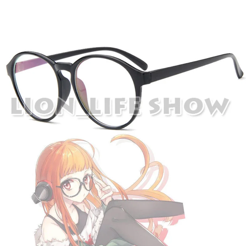 Очки черные круглые для косплея Persona 5 футаба Сакура Kurusu Akatsuki|accessories accessories|accessories