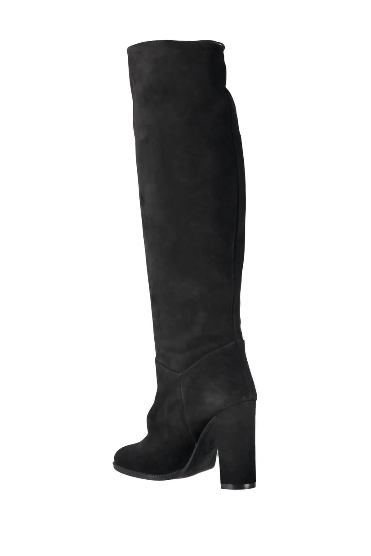 Trendyol Genuine Leather Black Suede Women Boots TAKAW19DS0034 |