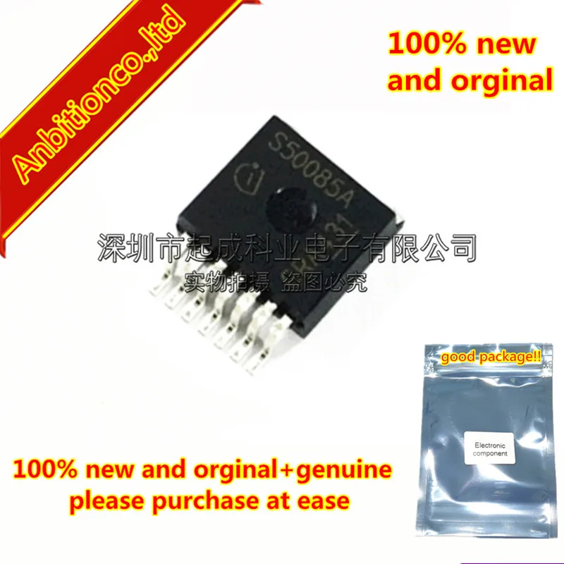 

5pcs 100% new and orginal BTS50085-1TMA TO263 silk-screen S50085A Smart Highside High Current Power Switch in stock