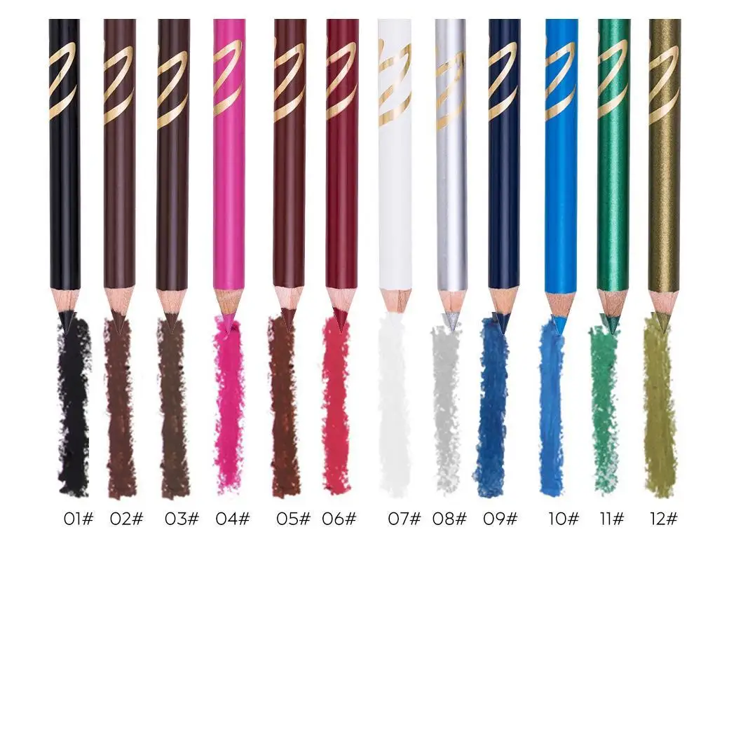 Косметическая подводка для глаз набор блеска карандашей многофункциональные