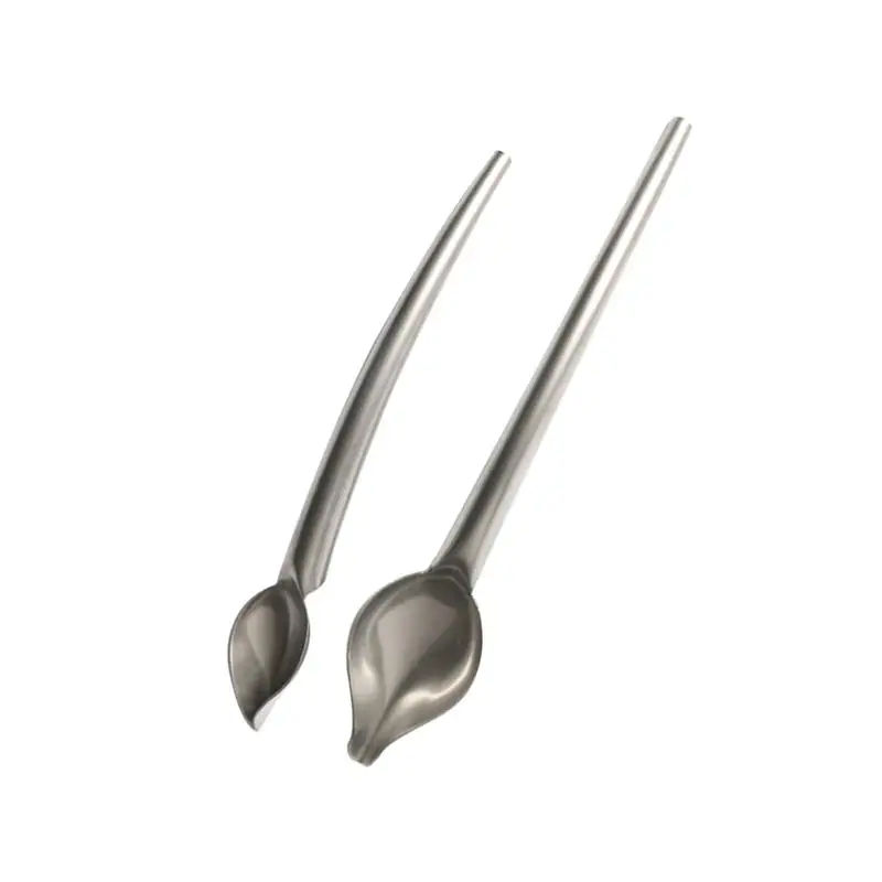 2 шт. ложка из нержавеющей стали для украшения шелковых цветов многоразовые