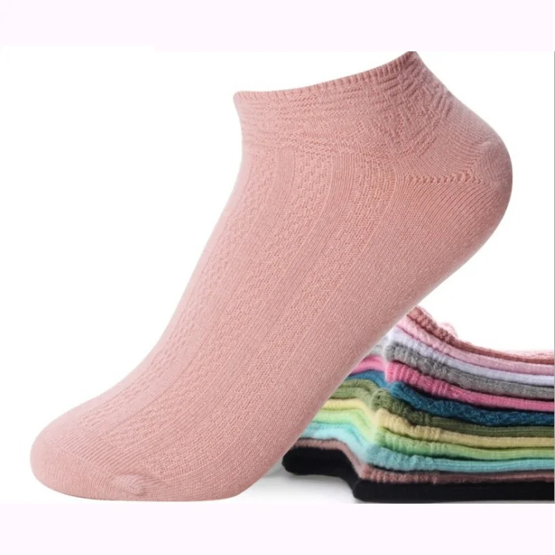 

Rushed Socks Girls Socks Free Shipping Summer Children Ship Boat Cotton Solid Candy Wholesale 6pair/lotteenagers Students