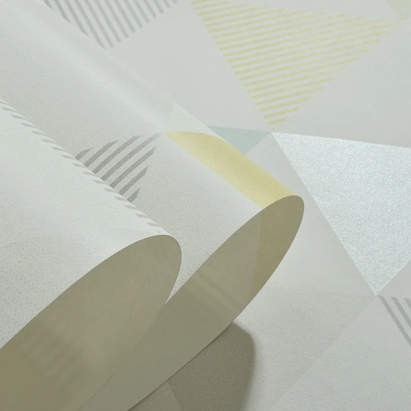 Современная Геометрическая настенная бумага с бриллиантами в скандинавском