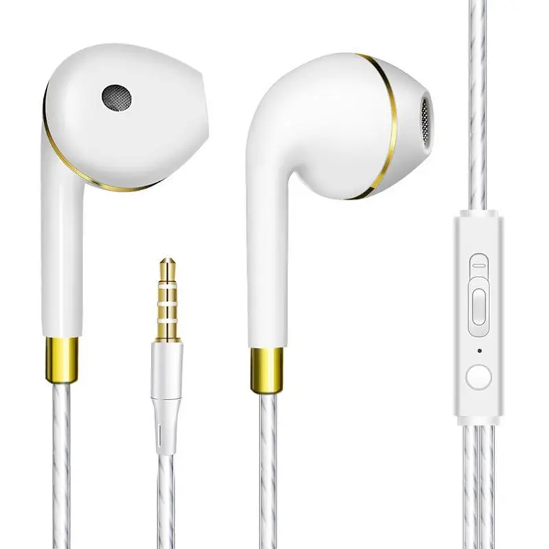 Аудио-визуальные наушники Сабвуфер с проводным управлением портативный стерео