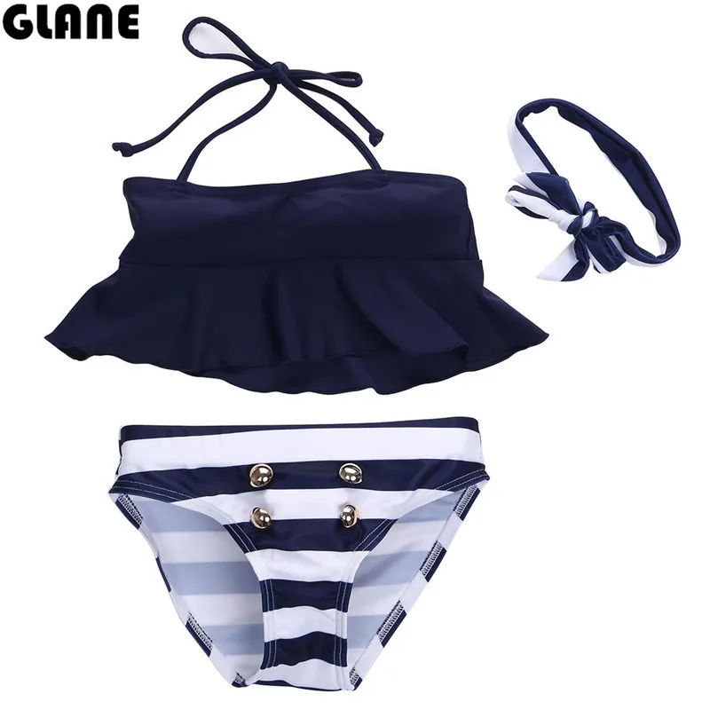 Комплект из 3 предметов детское платье с галстуком-бабочкой и трусиками набор