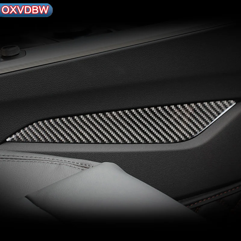 Внутренняя отделка боковая панель шестерни из углеродного волокна 3D наклейка