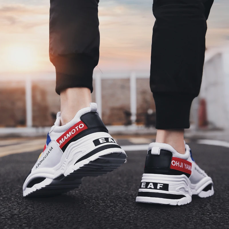 Кроссовки мужская обувь увеличивающая рост Мужская для ходьбы Chaussures Homme модная