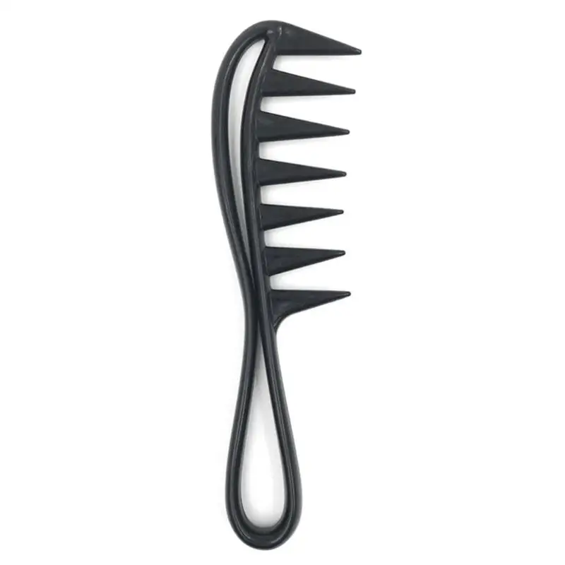 

1pc Plastic Hair Comb Wide Tooth Shark Comb Anti-Static Curly Hairdressing Styling Combs Hair Styling Tool